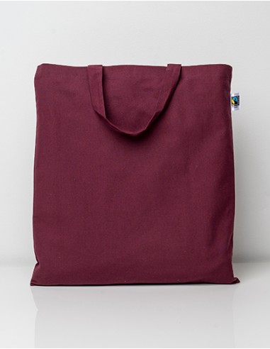 P-XT500N-Fairtrade Cotton Bag Short Handles